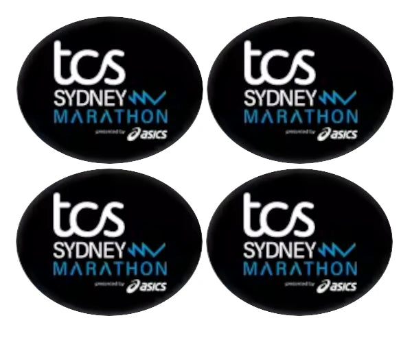 sydney marathon - black and blue